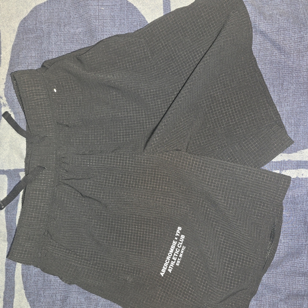Abercrombie Kids Black Active Shorts